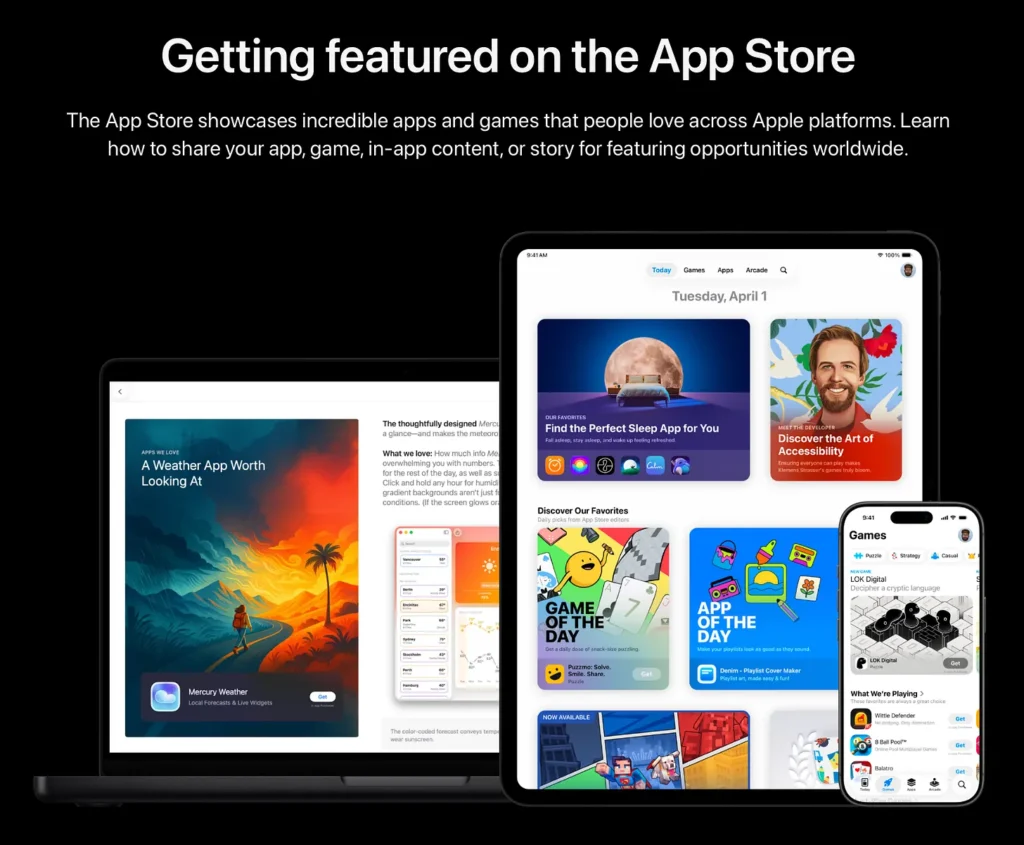 Getting featured on the App Store for Marketing